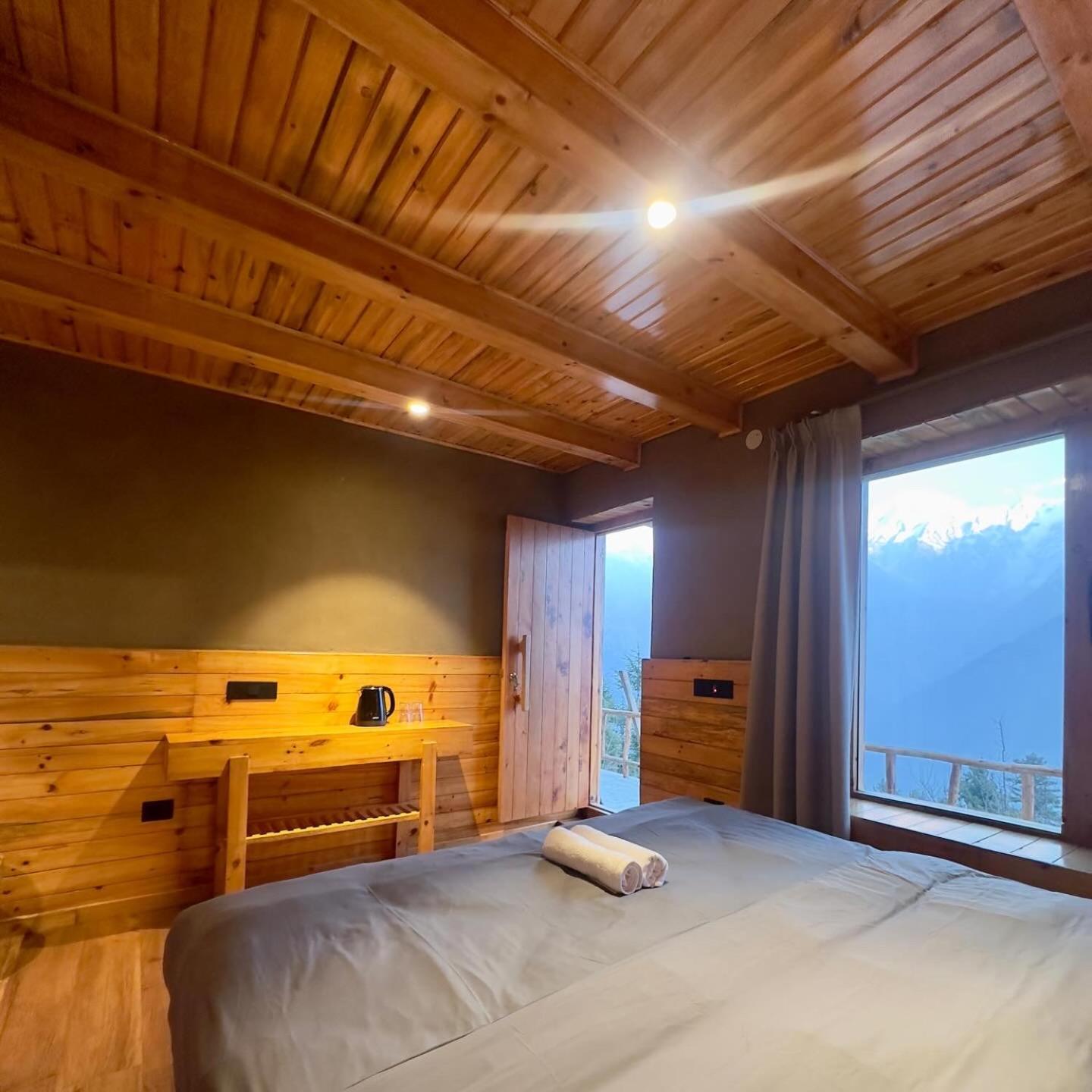 Fayul Retreat - India Highest Glamp And Ecoluxury Stay Kalpa Εξωτερικό φωτογραφία